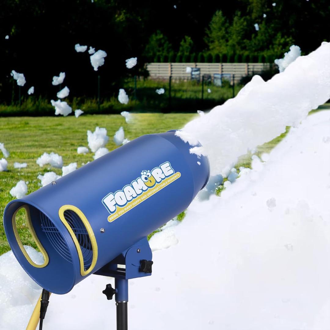 Party Foam Cannon, Foam Machine for Party, Foam Making Machine for for Garden Backyard Pool Indoor (Foam Machine)