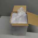 20 Pack 10.4mm Double Cd Jewel Case Plastic Double 2 Disc Capacity DVD Standard Blank Cd Case Replacement with Two Disc Hubs for Disks Protection(Clear)