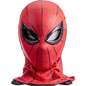 Spider-Man Marvel Legends Series Homecoming Electronic Expressive Mask, Premium Interactive Roleplay Gear for Adults, One Size