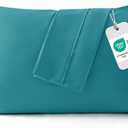 Bedsure Pillow Cases Standard Size Set of 2 - Teal Brushed Microfiber Pillowcases, Super Soft Pillowcase, Pillow Case Covers with Envelope Closure for Kids, Wrinkle, Fade Resistant, 20x26 Inches