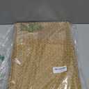 6 Pack Woven Placemats, Rectangular Rattan Place mats, Natural Seagrass Placemats, Farmhouse Wicker Table Mats for Dining Table