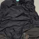 Aqua Eve Women Plus Size One Piece Swimsuits V Neck Tummy Control Bathing Suits Retro Ruched Swimwear Solid Black 14 Plus