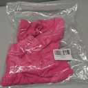 PALINDA Women Fitted Long Sleeve Shirts Ribbed Notch V Neck T Shirts Layering Tee Tops (Pink, S)