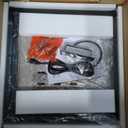 Tatub 20" End Table with Charging Station, Industrial Square Side Table with USB Ports & Outlets, Versatile 2-Tier Small Nightstand for Bedroom Living Room, Black