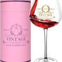 70th Birthday Gifts for Women, 20Oz Vintage 1955 Wine Glass with Golden Letter, 70 Year Old Birthday Decorations, Funny 70 Bday Gift Ideas For Women, Friends, Sister, Mom - Turning 70 Present