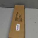 2 Pack Industrial Curtain Rods for Windows 48 to 84 Inches, Blackout Wrap Around Curtain Rod, for Indoor and Outdoor, 5/8 Inch Diameter, 35 to 75 Inches, Black