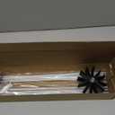 Particle Furnace Cleaning Brush, 100/150mm Brush,Chimney Brush,Dryer Vent Cleaner Kit,Flexible Rods,Up to 13FEET(9Pcs Rods+1Pcs 4" Brush)