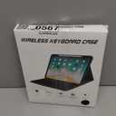 BLUTLOTUS Keyboard case for iPad 5th/ 6th Generation 2017/ 2018, 9.7 Inch iPad Air 2 Case, Removable Wireless Backlit Detachable Keyboard, Folio Smart Cover(Black)