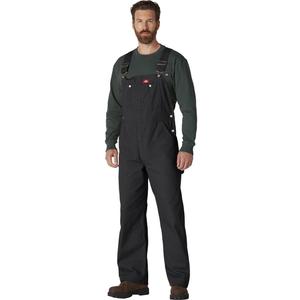 Dickies Men's Bib Overall, Rinsed Black
(48W x 30L)