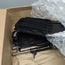 Universal Wheelchair Footrest with Comfort Foam Cushion - Adjustable Lift & Extendable Anti-Slip Foot Plate, Foldable Quick Release for Transport Chairs (Black 1 Pair) LK3JELR T94 Models Compatible