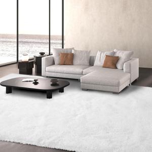 Large Rug for Living Room 10x12: White Shag Rug 10 X 12 Plush Fluffy Soft Rug for Living Room - Modern Indoor Shaggy Fuzzy Floor Carpet for Bedroom Large Rug for Living Room 10x12: White Shag Rug 10 X 12 Plush Fluffy Soft Rug for Living Room - Modern Indoor Shaggy Fuzzy Floor Carpet for Bedroom
