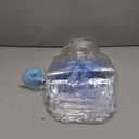 Wesnoy 24 Pcs Blue Bow Clear PVC Gift Bags with Handles Coquette Bowknot Party Favor Candy Treat Tote Bags for Birthday Party Supplies (Bow)