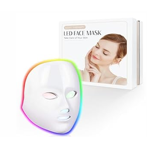 Led Face Mask Light Therapy, White 1234