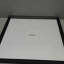 upsimples 5x5 Picture Frame Set of 1, Made of High Definition Glass Without Mat, Wall and Tabletop Display Photo Frames, Black