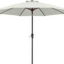 ABCCANOPY 9FT Patio Umbrella Outdoor 8 Ribs Table Umbrella