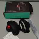 Nulea M501 Wireless Trackball Mouse, Rechargeable Ergonomic, Easy Thumb Control, Precise & Smooth Tracking, 3 Device Connection (Bluetooth or USB Receiver), Compatible for PC, Laptop, Mac, Windows.