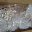 Remerry 2 Set Gold Crystal Candle Holders 3 Arms Crystal Bowl Tealight Candelabra Arch Candlestick Table Centerpieces for Dinning Room, Wedding, Cabinet Ornaments, Home, Anniversary Party Decor