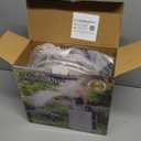 Garden Hose 50 ft, Stainless Steel Metal Hose, Flexible Water Hose with 10 Function Nozzle, Kink Free, Leak-Proof, Heavy Duty Hose for Yard, Outdoor, Lawn, RV, Car Wash and Camper Use