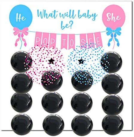 Rool Gender Reveal Games Ideas Gender Reveal Balloon Dart Games for Party Supplies Pack Powder