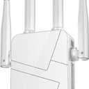 2026 WiFi Extender Signal Booster for Home, 15000sq.ft Wireless Internet Repeater, Long Range WiFi Booster and Signal Amplifier w/Ethernet Port, WiFi Router Extender Support 99% Devices, 1-Tap Setup