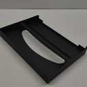 Toilet Seat Cover Dispenser Wall Mounted Stainless Steel Matte Black