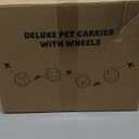 Cat Carrier with Wheels Airline Approved: Betopet Expandable Rolling Dog Carrier for Small Dog Under 20lbs - Cat Soft Carrier Pet Travel Bag TSA Approved Under Seat for Airplane Transport Flight