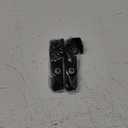 Emergency Survival Safety WhistleWhistle for Kids with Lanyard,Compass,Thermometer,Ideal for Kayaking, Boating, Hiking, Camping, Climbing (Black 2pcs)