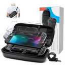 SyVend Switch 2 Carrying Case 3-in-1 Accessories - Large Capacity with Adjustable Shoulder Strap, Dockable Clear Protective Case und Grip Cover, Screen Protector, Hard Shell Protection