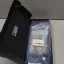 eXtremeRate Clear Blue Custom Faceplate Back Plate Shell for Steam Deck LCD, Handheld Console Replacement Housing Case, DIY Full Set Shell with Buttons for Steam Deck LCD - Console NOT Included