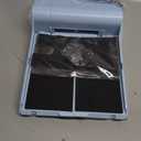 Dog Nail File Toy with 2 Dog Treat Puzzle, Interactive Dog Enrichment Toys for IQ Training, Dog Scratch Pad for Nails, Slow Feeder and 2 Level in 1 Dog Puzzle,Double Non-Slip Design(Blue)