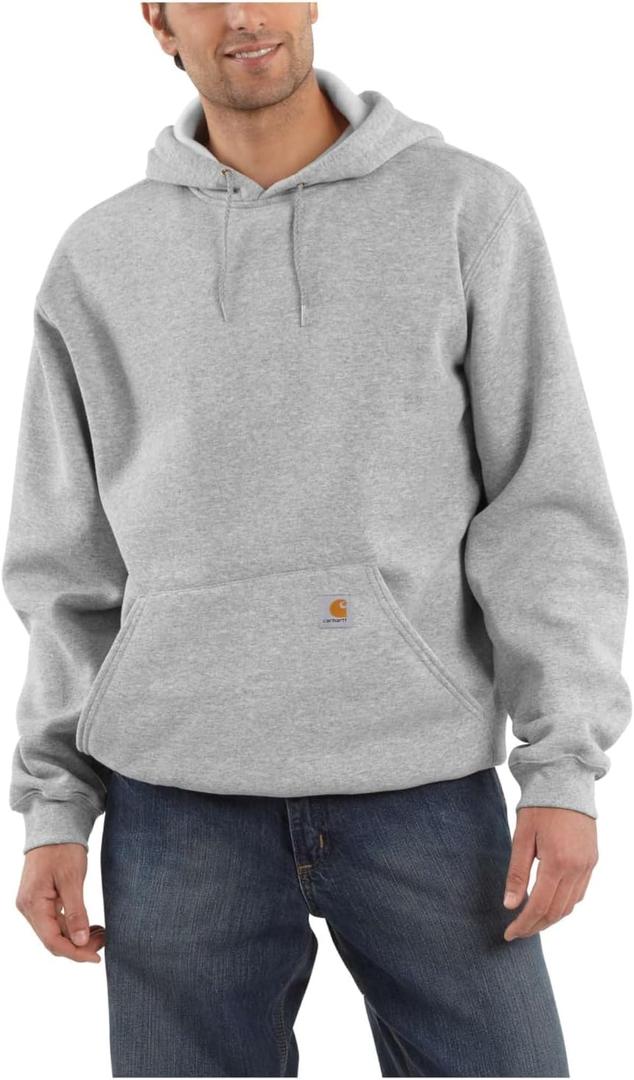 Carhartt Men's K121 Loose Fit Midweight Sweatshirt (Medium, Heather Grey)
