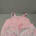 ROSEWE Modest Tankini Swimsuits for Women, Two Piece Athletic Womens Bathing Suits Blouson Tank Tops with Board Shorts (Large, Pink)