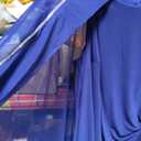 R&M Women's Banded Rhinestone-Trim Capelet Dress 16W