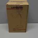 LEPOWER Metal Desk Lamp, Eye-Caring Table Lamp, Study Lamps with Flexible Goose Neck for Bedroom, Home Office (Matte Black)