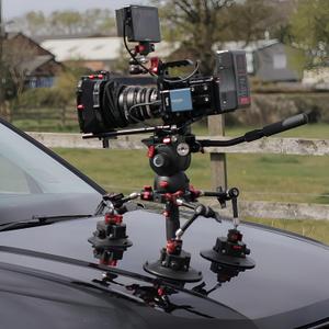 IFOOTAGE VM-I Spider Crab Vehicle Camera Mount, Car Mount Suction Cups, Magic Arm Pack of 11, Suction Cup Mount for Car Boat Glass-Free Mobile Phone Holder Load Max 45 kg Safety Rope