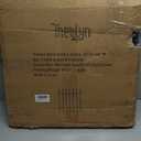 Thealyn Metal Decorative Garden Fence 24" Wide x 24" High (5 Panels, Total Length 10 feet), Metal Border Folding Fence, Landscape Fencing Dog Fence Pet Fence for Flower Bed, Yard, Animal Barrier