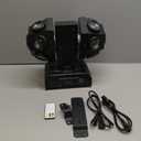 Moving Head DJ Light with Rotating Beam - Stage Light, Sound Activated, DMX512, Perfect for DJ, KTV, Disco, Party, Wedding, Festival