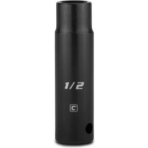 Capri Tools Deep Impact Socket, 1/2-Inch Drive, 6-Point, SAE (1/2-Inch)