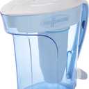 ZeroWater 12-Cup Ready-Pour 5-Stage Water Filter Pitcher 0 TDS for Improved Tap Water Taste - IAPMO Certified to Reduce Lead, Chromium, and PFOA/PFOS
