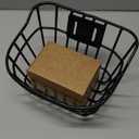 Bike Basket with a Fixed Holder,Kids Small Scooter Tricycle Accessories Kit with Bells Tools,Rust-Resistant Electric Bicycle Front Baskets Accessories for Women and Men