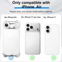 Phone Case Compatible with iPhone Air Compatible with Lens Camera Protection, Frameless Minimalist Design, Extremely Highlighting Personality.