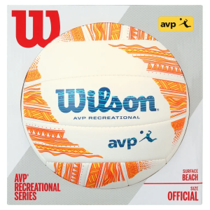 Wilson AVP Recreational Series Surface Beach Size Official Ball Soft Durable