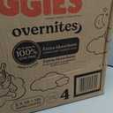 Huggies Size 4 Overnites Baby Diapers: Overnight Diapers, Size 4 (22-37 lbs), 116 Ct (2 Packs of 58)