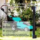 21" 3-in-1 Lawn Mower Blade Replacement for Ma-Kita 191V96-5 Fits XML11 & XML10 Mowers, Mulching, Bagging & Side Discharge, Heavy-Duty Steel Blade