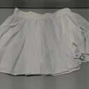 BZB Pleated Skirts for Women High Waisted Tennis Skirts Adjustable Buckle Athletic Skorts Skirts with Pocket (Small Short, White)