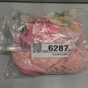 LessonZoo 3 Pack Girls Long Sleeve Shirts Cotton Ribbed Knit Ruched Layer Tops Slim Fit Casual Undershirts Crewneck Tees (9-10 Years, Bright Pink, Peach Pink, Beige)