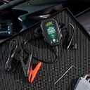 Battery Tender Junior 12V, 800mA Battery Charger and Maintainer for Lead Acid and Lithium Batteries - Switchable Battery Charger for Powersports - 022-0199-DL-WH