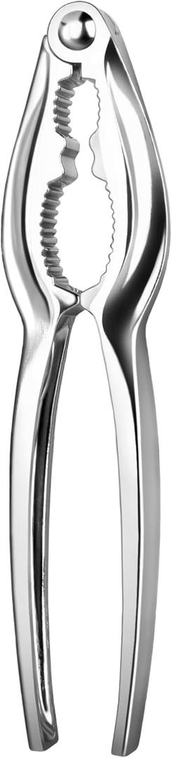 New Star Foodservice 24135 1-Piece Heavy Duty Chrome Plated Zinc Alloy Lobster Cracker Nutcracker Lobster/Crab/Nut/Seafood Cracker 6-1/4" (Set of 1)
