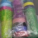 Honeydak 50 Pcs 24oz Christmas Cup Tumbler with Straw and Lid, Bulk Christmas Gifts, Holiday Reusable Plastic Cups, Water Bottle, Iced Coffee Travel Mug Cup for Party (Xmas Words and Patterns)