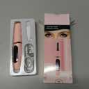 Heated Eyelash Curlers - Eye Lash Curler Heat - Mini Electric Eyelash Curler with LED Display 3 Temp Settings USB Rechargeable Natural Curling 24H Long Lasting for Women Makeup Tools Gifts